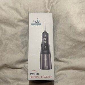 Serenity Water Dental Flosser - Black and Gray